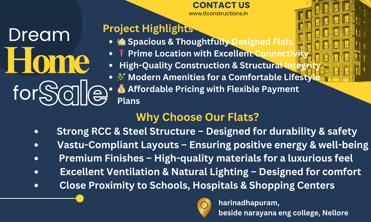New Construction Apartments In Nellore